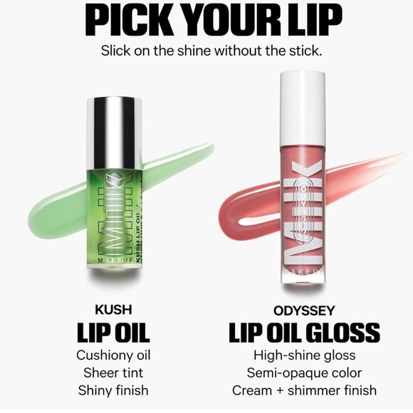 Milk Makeup Odyssey Non-sticky Lip Oil Gloss ~ QUEST (Caramel) 6.5ml NIB - Picture 11 of 16